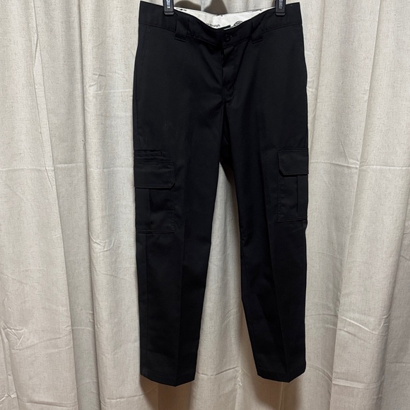 Dickies Men's Black Cargo Pants - Picture 1 of 4